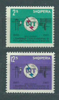 Albania Correo 1965 Yvert 765/6 Mnh ** Telecomunicaciones Uit - Albanië