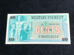 South Viet Nam MILITARY ,Banknotes Of Vietnam-P-M84 Schwan-932 10 Cents, Series 692(1970-1973)XF-1pcs Good Quality-rare - Vietnam