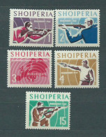 Albania Correo 1965 Yvert 760/4 Mh * Campeonatos Del Mundo De Tiro - Albanien