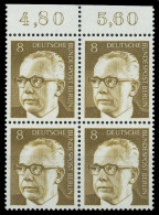 BERLIN DS HEINEMANN Nr 360 Postfrisch VIERERBLOCK ORA X9410DE - Unused Stamps