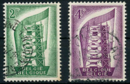 BELGIEN 1956 Nr 1043-1044 Gestempelt X973BBA - Usados