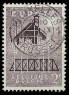 BELGIEN 1957 Nr 1070 Zentrisch Gestempelt X97D4FE - Usados