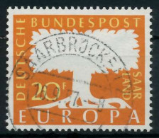 SAAR OPD 1957 Nr 402 Zentrisch Gestempelt X97D632 - Used Stamps