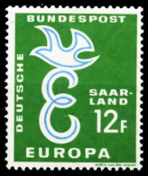 SAAR OPD 1958 Nr 439 Postfrisch S9F109A - Unused Stamps