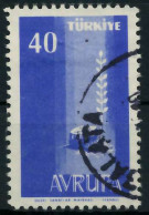 TÜRKEI 1958 Nr 1611 Gestempelt X98276A - Gebraucht