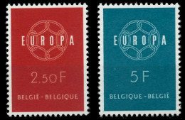 BELGIEN 1959 Nr 1164-1165 Postfrisch X9A2AD2 - Unused Stamps