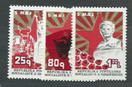 Albania Correo 1977 Yvert 1711/3 ** Mnh - Albania