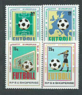 Albania Correo 1984 Yvert 2028/31 ** Mnh Fútbol - Albanien