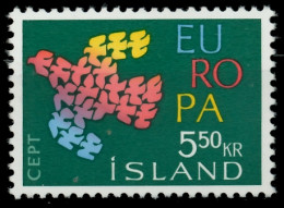 ISLAND 1961 Nr 354 Postfrisch X9A318A - Ongebruikt