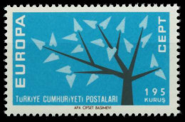 TÜRKEI 1962 Nr 1845 Postfrisch SA1DD06 - Ongebruikt