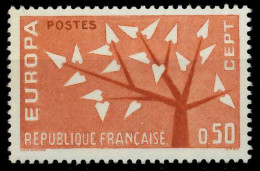 FRANKREICH 1962 Nr 1412 Postfrisch SA3148E - Unused Stamps