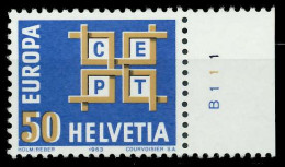 SCHWEIZ 1963 Nr 781 Postfrisch SRA X9B8876 - Unused Stamps