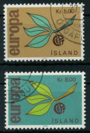 ISLAND 1965 Nr 395-396 Gestempelt X9B8E96 - Usati