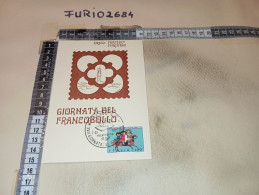 MX00456 FIRENZE 1975 TIMBRO ANNULLO XVII° GIORNATA DEL FRANCOBOLLO - 1971-80: Poststempel