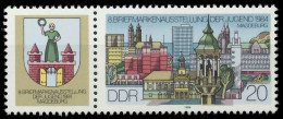 DDR ZUSAMMENDRUCK Nr WZd610 Postfrisch WAAGR PAAR SC497CA - Zusammendrucke