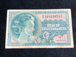 South Viet Nam MILITARY ,Banknotes Of Vietnam-P-M87 Schwan-935 1 Dollar, Series 692(1970-1973)VF-1pcs Good Quality-rare - Vietnam