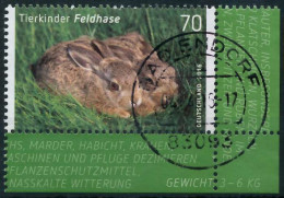 BRD BUND 2016 Nr 3217 Zentrisch Gestempelt ECKE-URE X321442 - Used Stamps