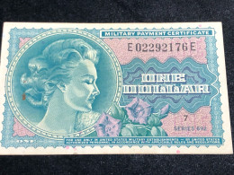 South Viet Nam MILITARY ,Banknotes Of Vietnam-P-M87 Schwan-935 1 Dollar, Series 692(1970-1973)XF AU-1pcs Good Quality-ra - Viêt-Nam