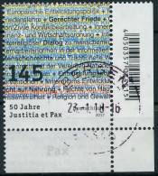 BRD BUND 2017 Nr 3339 Zentrisch Gestempelt ECKE-URE X321A5E - Usados