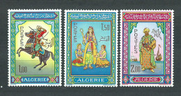 Argelia - Correo Yvert 434/6 ** Mnh  Miniatura - Argelia (1962-...)