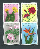 Argelia - Correo Yvert 484/7 ** Mnh  Flores - Algeria (1962-...)