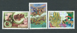 Argelia - Correo Yvert 766/8 ** Mnh - Algérie (1962-...)