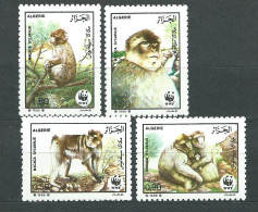 Argelia - Correo Yvert 928/31 ** Mnh  Fauna - Algeria (1962-...)