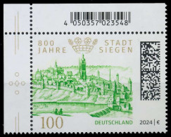 BRD BUND 2024 Nr 3823 Postfrisch ECKE-OLI X76AD1A - Unused Stamps