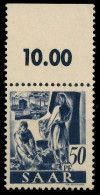 SAARLAND 1947 Nr 220Z Postfrisch ORA X77AF56 - Unused Stamps