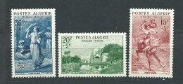 Argelia - Correo Yvert 346/8 ** Mnh  Pinturas - Argelia (1962-...)