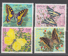 Argelia - Correo Yvert 260/1+A.148/9 ** Mnh  Fauna Mariposas - Argelia (1962-...)