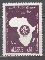 Argelia - Correo Yvert  574 * Mh Scoutismo - Algérie (1962-...)