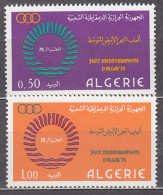 Argelia - Correo Yvert 604/5 * Mh  Deportes - Algerien (1962-...)