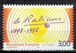 Centenaire De La Découverte Du Radium Par Pierre Et Marie Curie - Ungebraucht