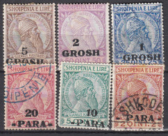 Albania Correo 1914 Yvert 38/42 Usado - Albania