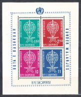 Albania Hojas 1962 Yvert 6A ** Erradicación Del Paludismo - Albanië