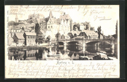 AK Marburg A.L., An Der Brücke In Die Stadt  - Marburg