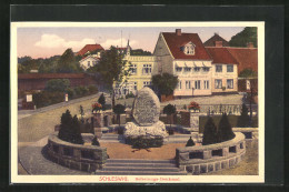 AK Schleswig, Das Befreiungsdenkmal  - Schleswig