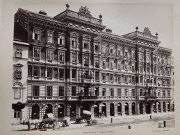 Austria Wien Photo M. Frankenstein. Verlag August Angerer. Dia Paterstrasse. 245x192 Mm. - Old (before 1900)