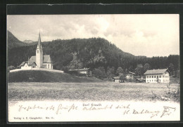 AK Kreuth, Blick Hinauf Zur Kirche  - Sonstige & Ohne Zuordnung