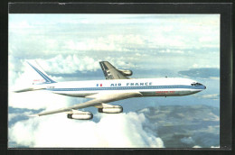 AK Flugzeug, Der Fluglinie Air France, Boeing 707, Auf Einem Interkontinentalflug  - 1946-....: Era Moderna