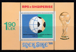 Albania Hojas 1985 Yvert 64 ** Mnh  Deportes Fútbol - Albanien