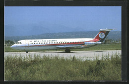 AK Flugzeug, Linienflugzeug Der Fluglinie Dan Air London, BAe One-Eleven 518FG  - 1946-....: Moderne