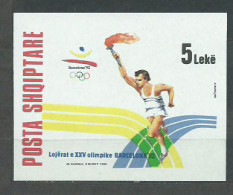 Albania Hojas 1992 Yvert 72 ** Mnh Juegos Olimpicos De Verano Barcelona - Albanie