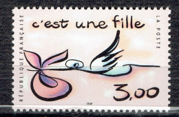 Timbre Pour Naissance : "c'est Une Fille" - Unused Stamps