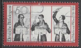 ALLEMAGNE FEDERALE N° 743 O Y&T 1976 150e Anniversaire De La Mort Du Compositeur Carl Maria Von Weber - Used Stamps