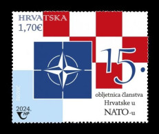 Croatia 2024 Mih. 1659 Croatian Membership In NATO MNH ** - Croatia