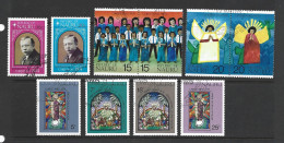 Nauru 1974 - 1976 The 3 Different Christmas Sets FU - Nauru