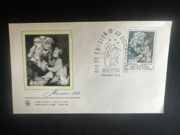 C) 1969. ARGENTINA. FDC. PAINTING IN COMMEMORATION OF CHRISTMAS. XF - Argentinië