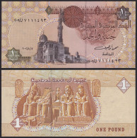 Ägypten - Egypt 1 Pound Banknote 2002 Pick 50f UNC     (19983 - Sonstige – Afrika